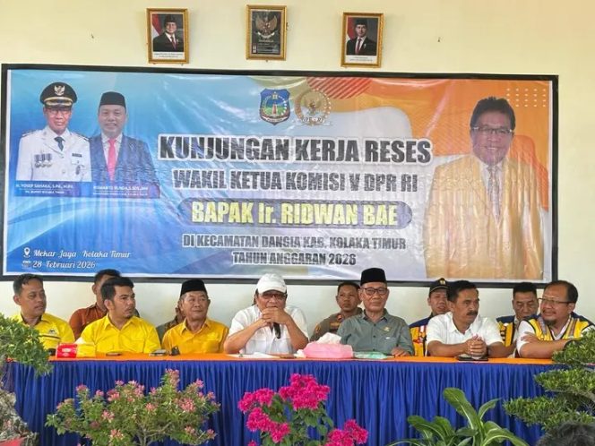 
					Reses di Koltim, Ridwan Bae Siap Kawal Usulan Jalan dan Irigasi Masuk Prioritas APBN